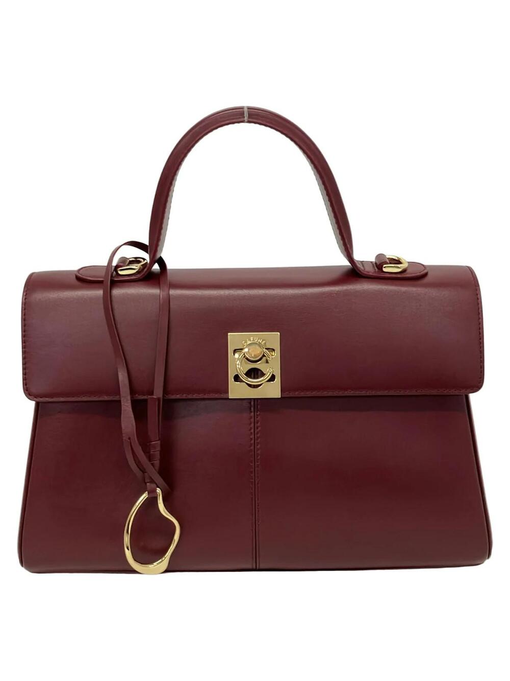 Cafune Stance Bag Bordeaux Leather #351386C66B